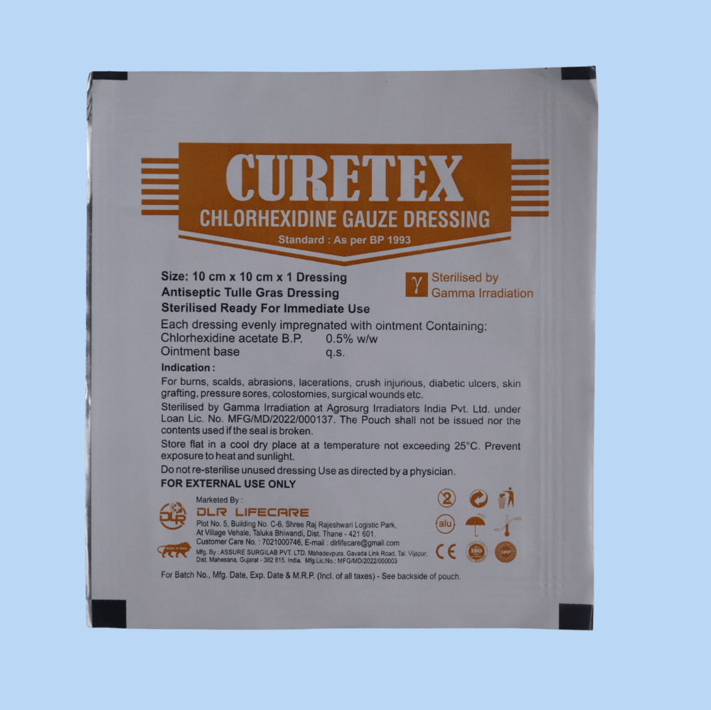 Chlorhexidine Gauze Dressing-10cmx10cm