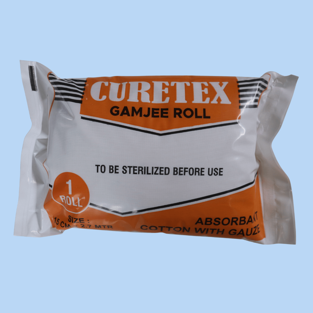 curetex gamjee Roll(10cmx2.7mtr)