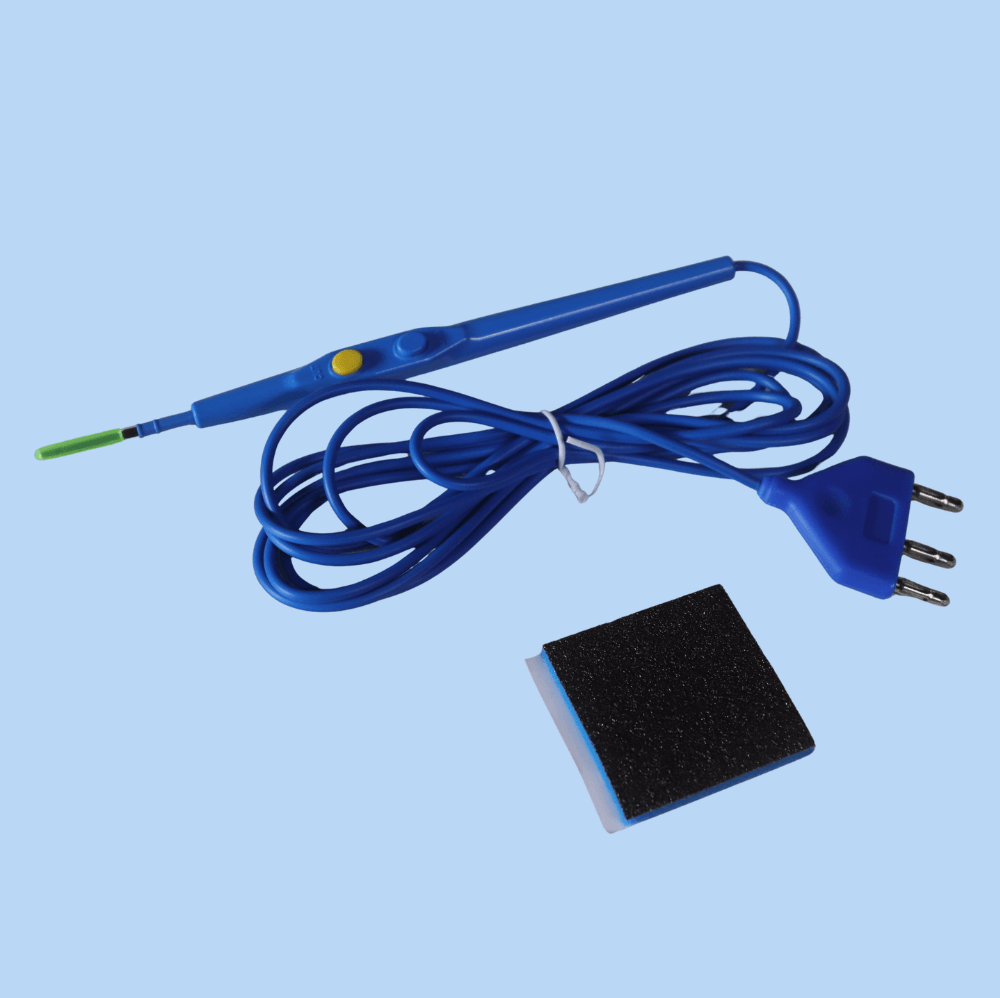 Electrosurgical Pencil With Cleaning Tip